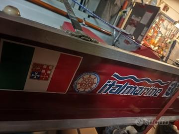 Barca per pescatori Canadian con carrello Ellebi