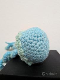 Medusa amigurumi fatta a mano uncinetto