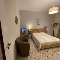 Struttura letto IKEA con testiera, betulla/bianco