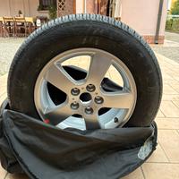 Ruota con cerxhio in lega