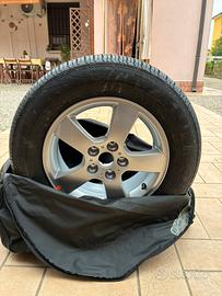 Ruota con cerxhio in lega