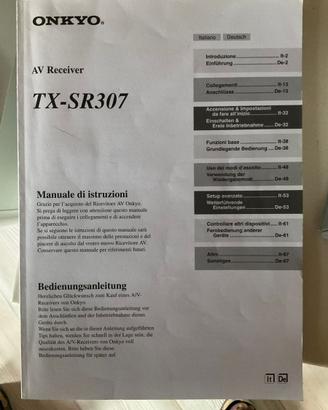 Onkyo TX SR 307