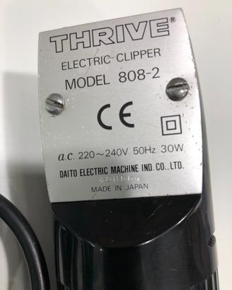 Tagliacapelli thrive 808-2 non funzionante