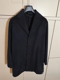 Cappotto da uomo blu