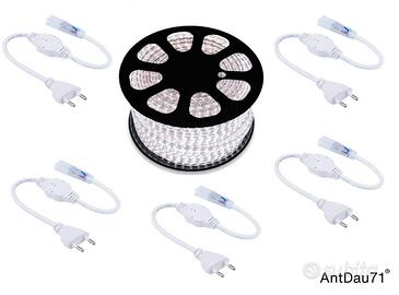 Bobina striscia led 100 metri luce bianco freddo