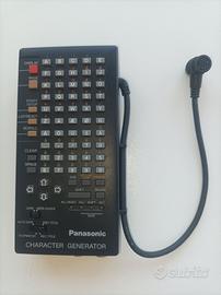 Panasonic WV-CG1E Character Generator Titolatrice