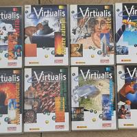 8 CD-ROM"VIRTUALIS Enciclopedia multimediale"