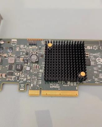 LSI HBA fino a 8 porte SAS con adattatore SATA