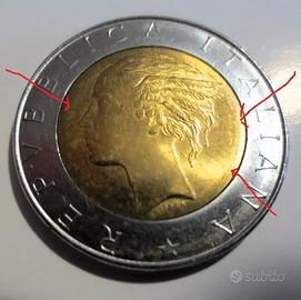 Moneta 500 Lire rara