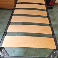 reti a doghe singole con materassi a molle