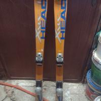 sci Head 115 con casco vestiario scarponi 