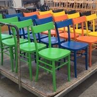 sedute in legno, polipropilene  