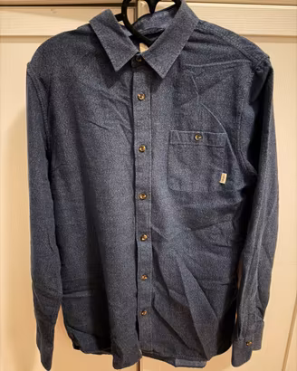 Vans camicia Blu denim/chambray uomo taglia s