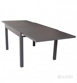 Tavolo da Pranzo Esterno Piano 135cm Allungabile
