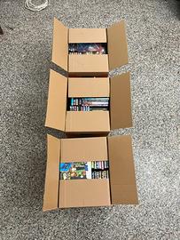150+ dvd di film x 3 scatole