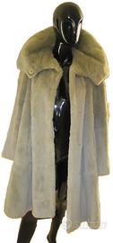 Cappotto Donna Vera Pelliccia Lapin