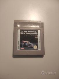 game boy Nigel Mansell's World Championship Racing