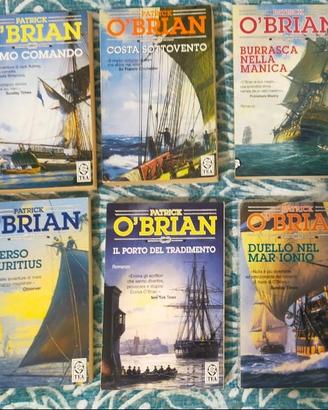 Piccola collezione libri Patrick O'Brian