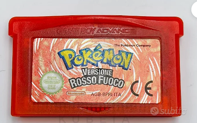 pokemon rosso fuoco per game boy advance