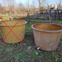 Tino in vetroresina per vino 1000 litri