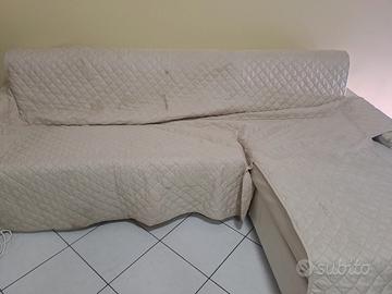 Divano letto matrimoniale con penisolaDe Riso con 