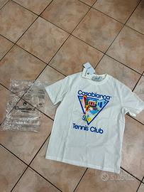 t shirt casablanca bianca taglia S