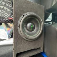 Subwoofer 32cm 3800WATT Hollywood 3k + 2 Batterie