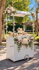 Caretto Buffet in Ferro per Feste ed Eventi 
