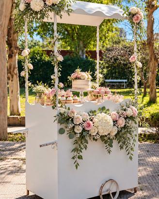Caretto Buffet in Ferro per Feste ed Eventi 