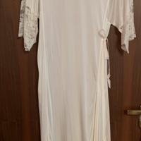 Completo camicia notte e vestaglia