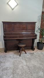 Pianoforte a muro d'epoca - condizioni eccellenti