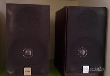 casse stereo legno due vie