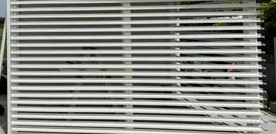 Recinzione frangi sole