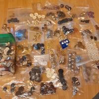 Lotto stock bottoni vintage