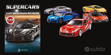 collezione modellini Supercar scala 1:43