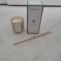 Profumo per ambienti Kerastase e candela profumata