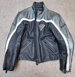 Giacca moto in pelle Dainese taglia 42