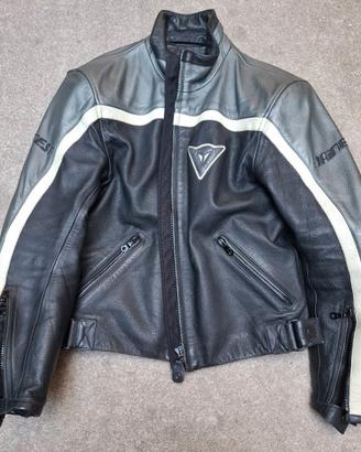 Giacca moto in pelle Dainese taglia 42