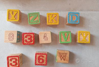  Cubi in legno