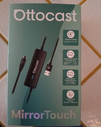 Ottoclast Mirror touch adattatore wireless carplay