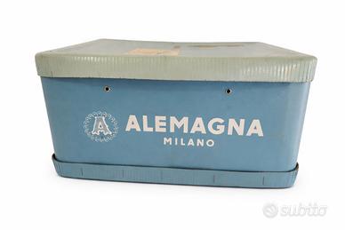 Scatola Alemagna porta dolciumi anni 70