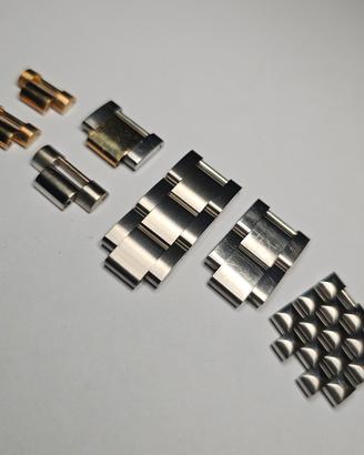 Maglie Originali Rolex e IWC acciaio ed oro