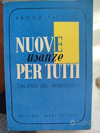 LIBRO GALATEO DI VANNA PICCINI 1938