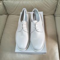 scarpe bianche per divisa M.M ,n.42 ,nuove, in sca