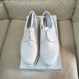 scarpe bianche per divisa M.M ,n.42 ,nuove, in sca