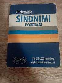 Dizionario sinonimi e contrari