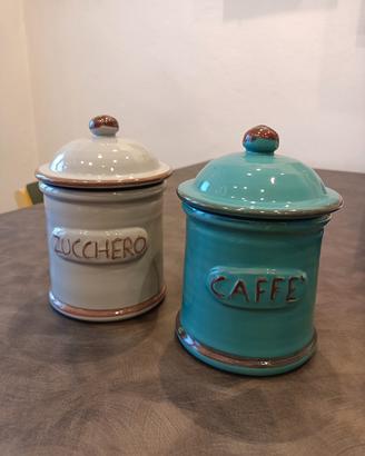 Barattoli ceramica