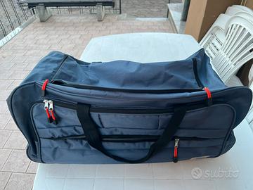 Borsone Blu con 3 tasche