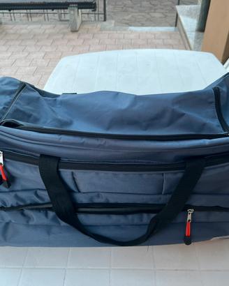 Borsone Blu con 3 tasche