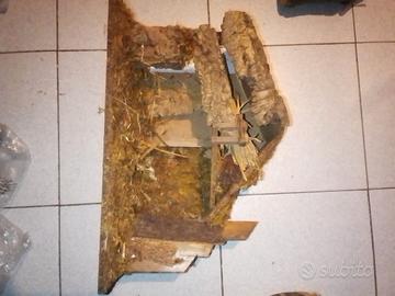 presepe  grande e 7  statuine vecchie grandi